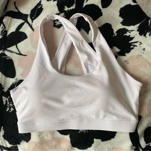 Body by Cotton On Medium White Padded Sports Bra